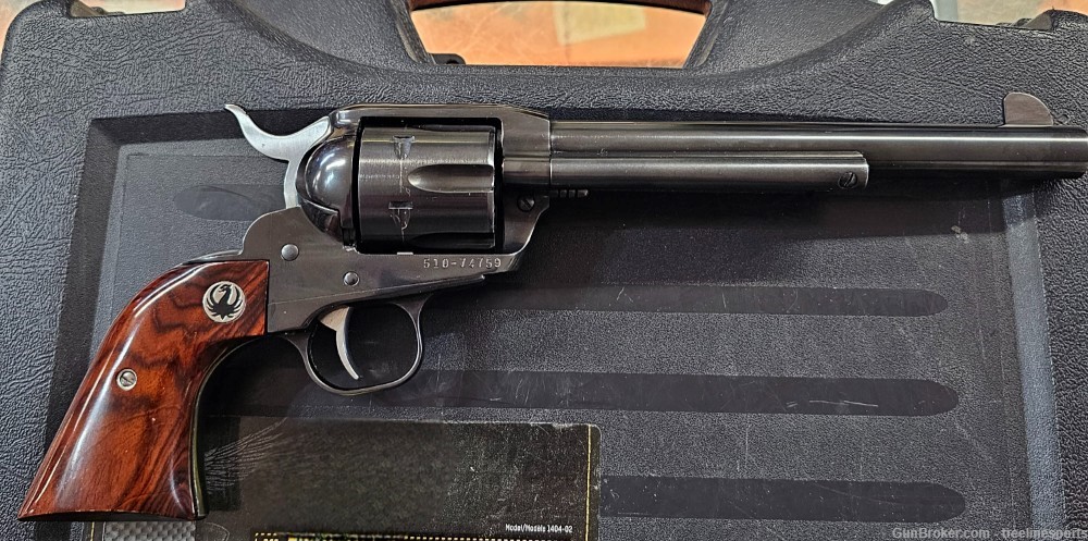 Ruger New Vaquero 45 Colt Single Action Revolver -img-0