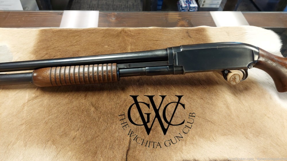 Pre Owned Winchester Model 12 12GA 2 3/4" 1953 Mfg -img-2