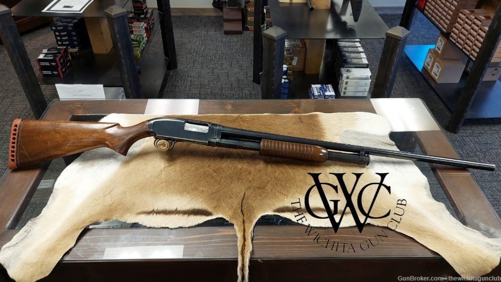 Pre Owned Winchester Model 12 12GA 2 3/4" 1953 Mfg -img-4
