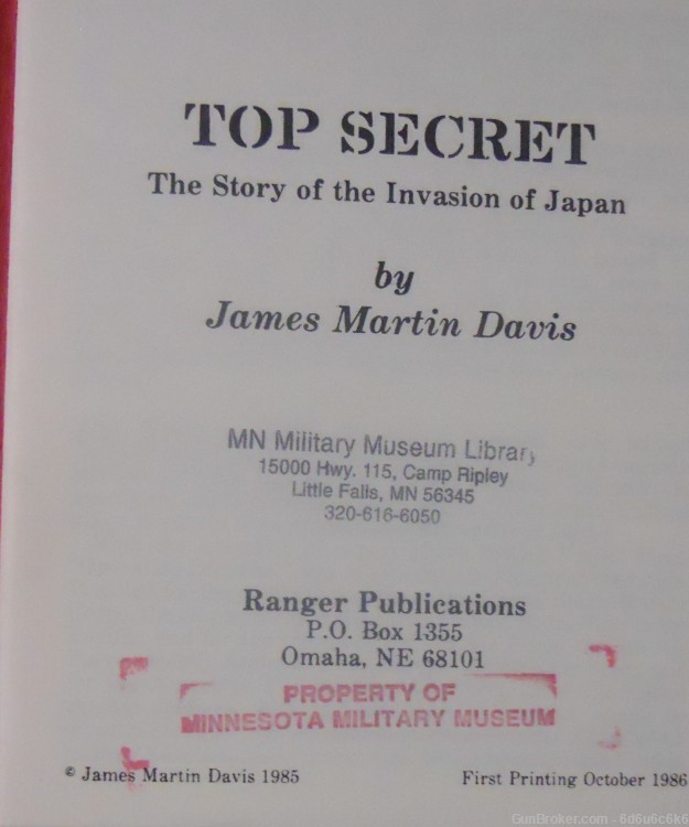 TOP SECRET - Japan Invasion Plans.-img-1