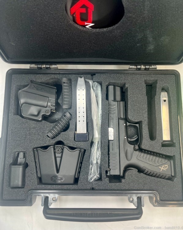 Springfield Armory XDM Elite, 5.25"BL, 3 19RD Mags, 9mm, 16216-img-4