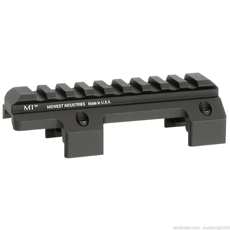 NEW Midwest Industries Low Profile Picatinny Top Rail HK MP5 Aluminum Black-img-1