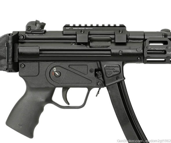 NEW Midwest Industries Low Profile Picatinny Top Rail HK MP5 Aluminum Black-img-0