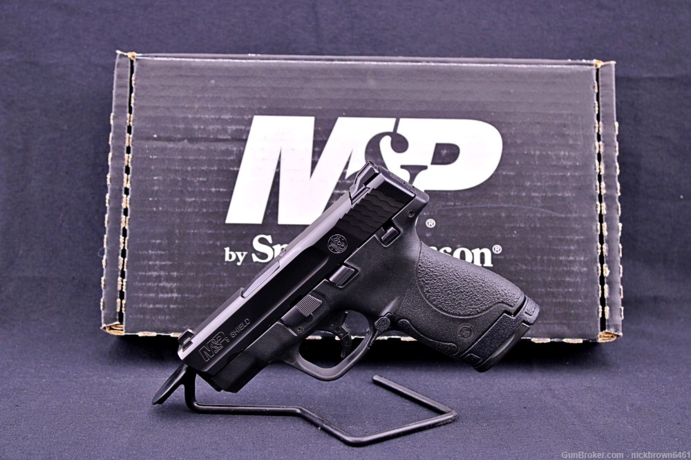 SMITH & WESSON M&P SHIELD 9MM 3.125" FACTORY BOX 2 MAGS S&W MP SAFETY-img-1