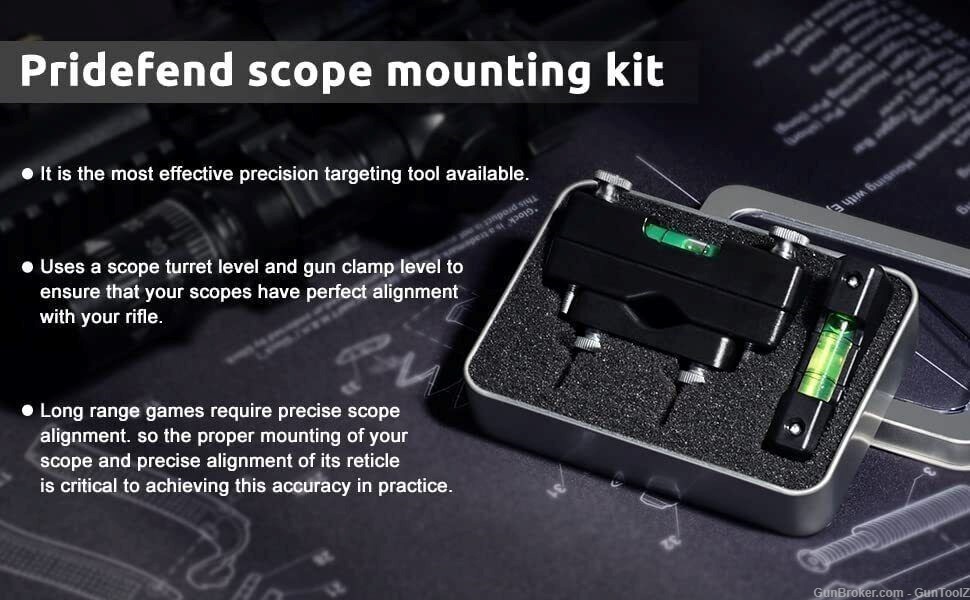 GTZ Scope Leveling Kit saves time and hassle! LOW$$ Quality Product!-img-0