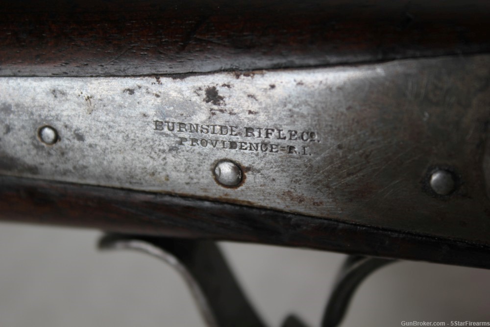 BURNSIDE 3rd Model Carbine .54cal with documents from Springfield Research-img-23