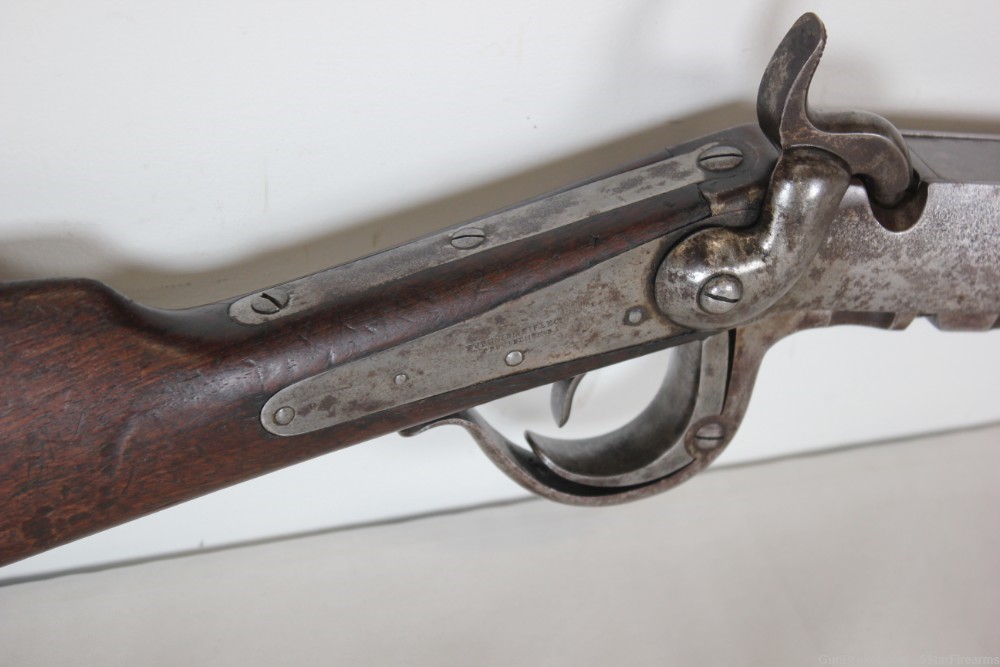 BURNSIDE 3rd Model Carbine .54cal with documents from Springfield Research-img-2