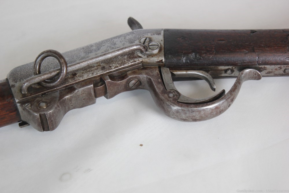 BURNSIDE 3rd Model Carbine .54cal with documents from Springfield Research-img-13