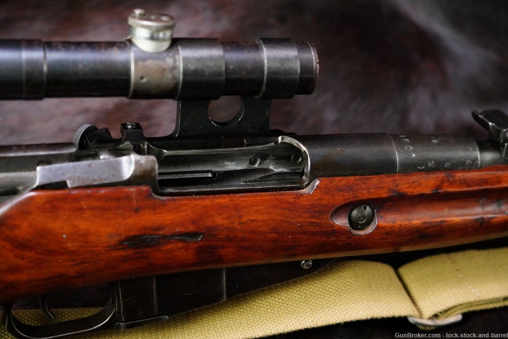 WWII Russian Tula Mosin Nagant 91/30 7.62x54R 29” Rifle & Scope 1939 C&R-img-27