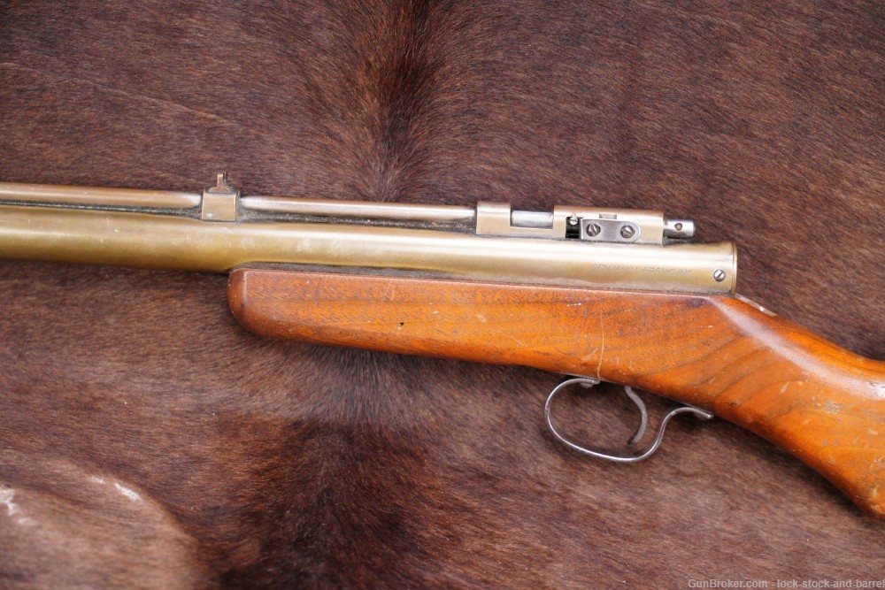 Benjamin Franklin Model 300 4.5mm .177 Cal Pellet Pump Action Air Rifle -img-9