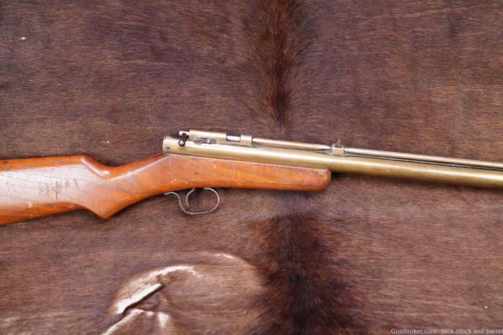 Benjamin Franklin Model 300 4.5mm .177 Cal Pellet Pump Action Air Rifle -img-2