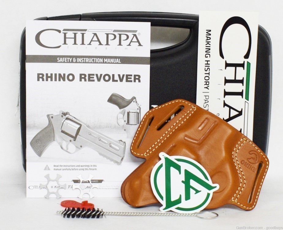 Chiappa Firearms Rhino 200DS BLACK .357MAG CF340.216 2" .38SPL NIB SALE-img-4