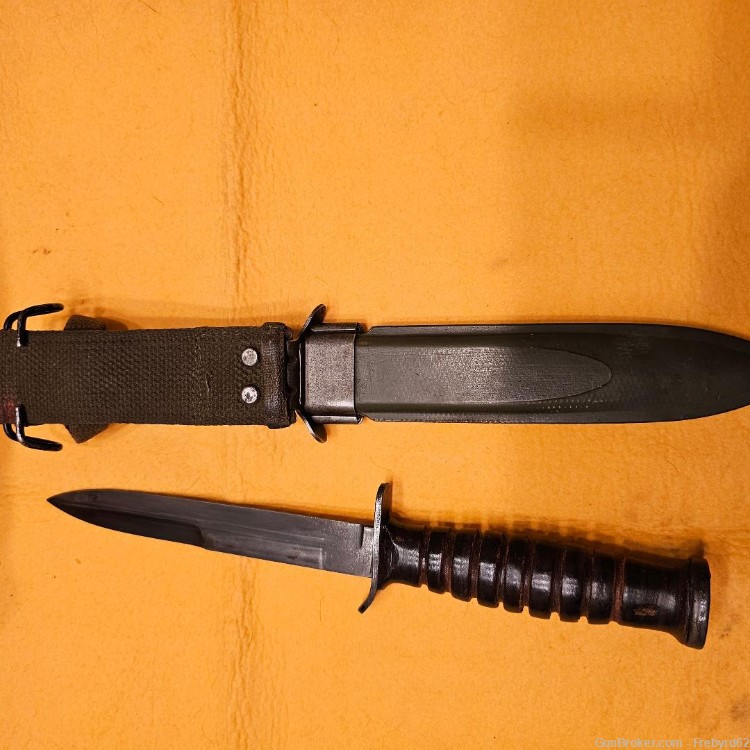 Rare M3 trench knife made by Boker. Guard marked!-img-2