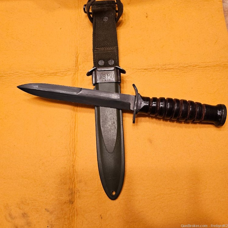 Rare M3 trench knife made by Boker. Guard marked!-img-12