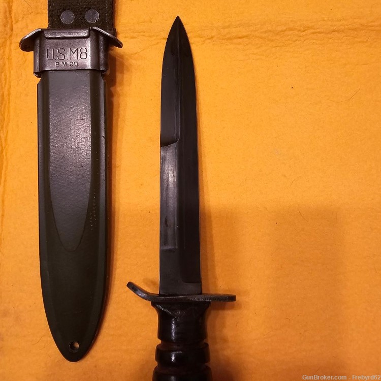 Rare M3 trench knife made by Boker. Guard marked!-img-1