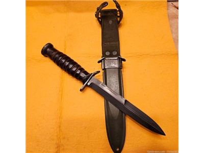 Rare M3 trench knife made by Boker. Guard marked!
