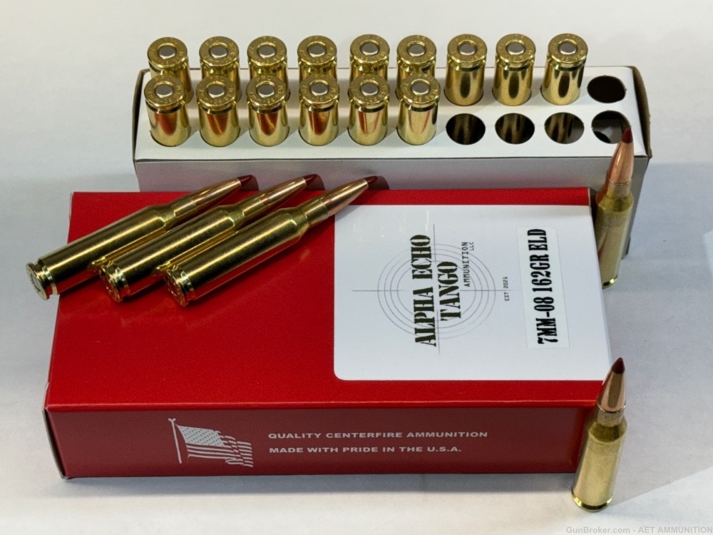 7mm-08 Remington  162gr ELD 20rd box 40rds  total-img-0