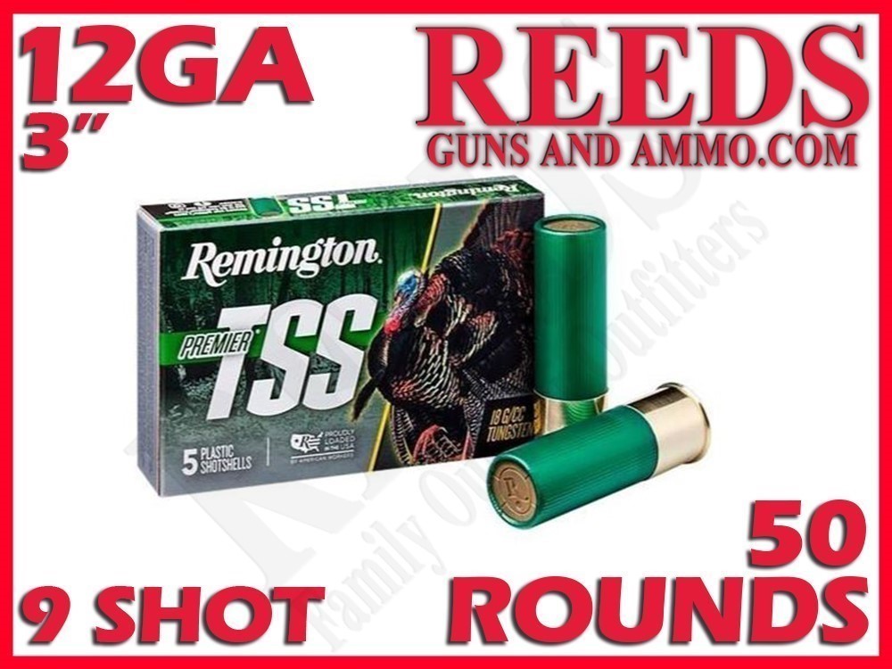 Remington Premier TTS Tungsten Turkey 12 Ga 1-3/4oz 9 3in 28045-img-0