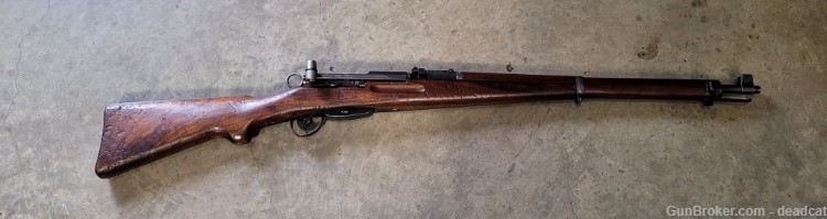 Swiss K31 Straight Pull Rifle 7.5mm Matching S/N#-img-0