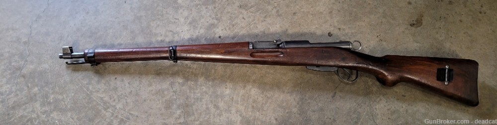Swiss K31 Straight Pull Rifle 7.5mm Matching S/N#-img-1