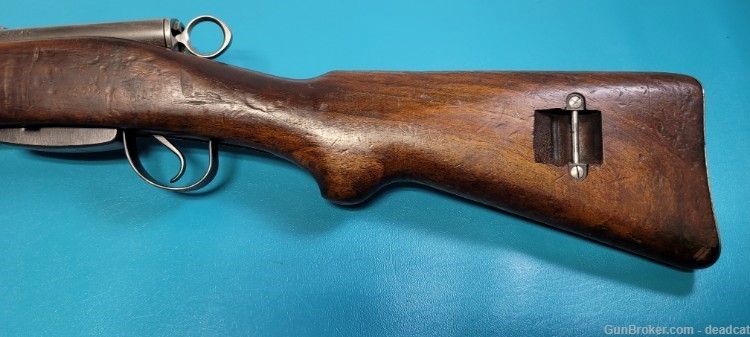Swiss K31 Straight Pull Rifle 7.5mm Matching S/N#-img-2
