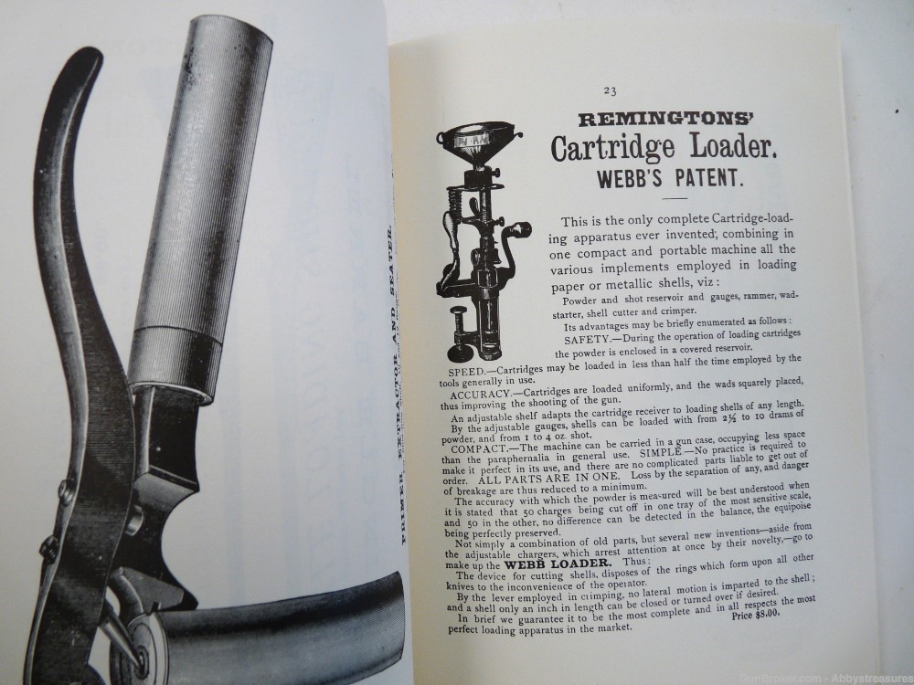 1877 Remington catalog reprint rifles shot guns pistols -img-3