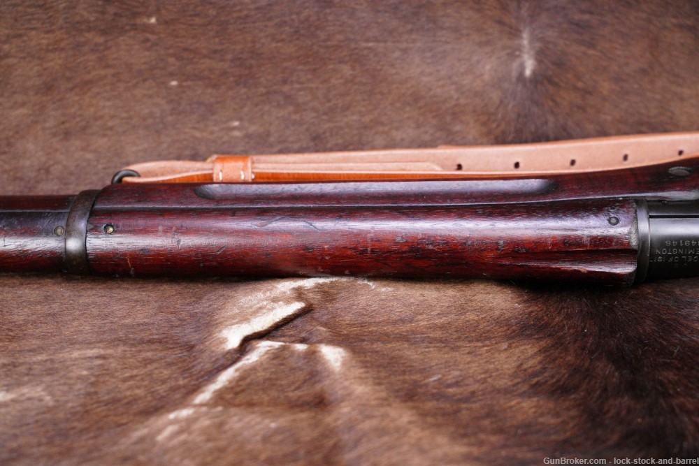 WWI Remington 1917 American Enfield .30-06 Bolt Action Rifle Bayonet C&R-img-18