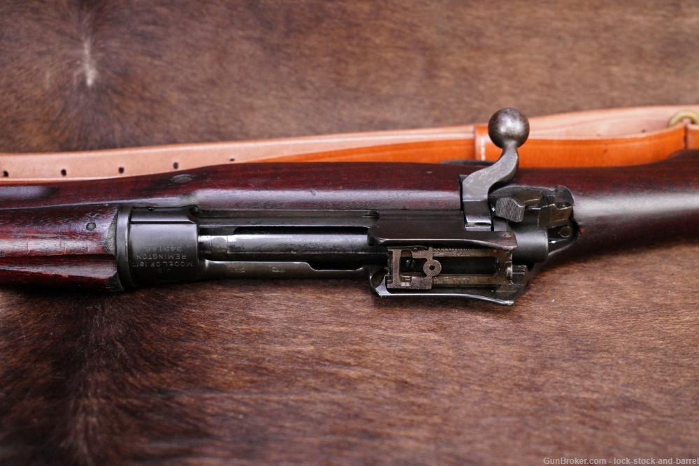 WWI Remington 1917 American Enfield .30-06 Bolt Action Rifle Bayonet C&R-img-17