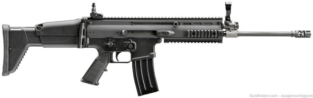 FN SCAR 16S NRCH Black - 16.25" - 5.56 NATO -img-1