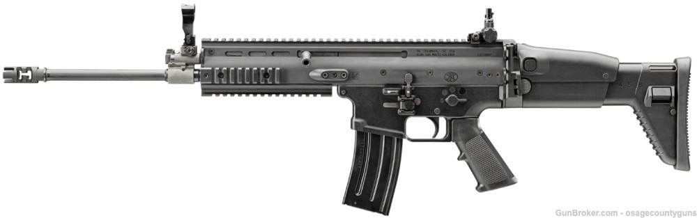 FN SCAR 16S NRCH Black - 16.25" - 5.56 NATO -img-2