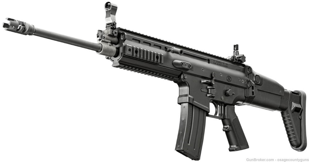 FN SCAR 16S NRCH Black - 16.25" - 5.56 NATO -img-5