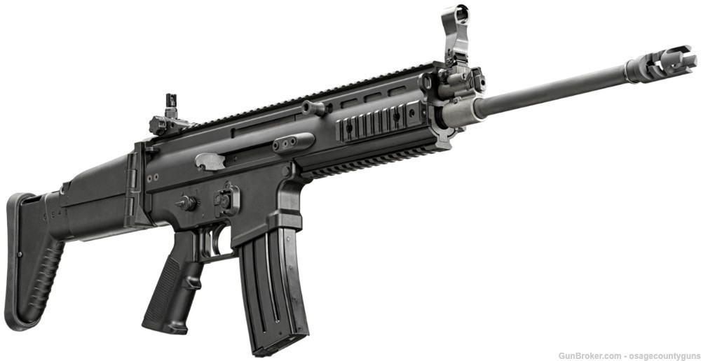 FN SCAR 16S NRCH Black - 16.25" - 5.56 NATO -img-3