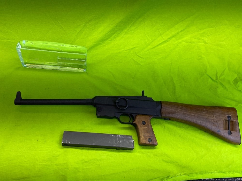 RARE FRENCH MAS 1938 380ACP 7.65 LONG MACHINE GUN COLLECTOR NFA SMG EFILE-img-42