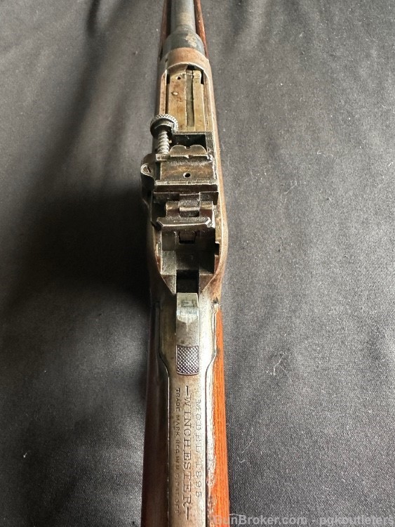 Custom Winchester Model 1895 Lever Action Rifle 303 British, 25” -img-17