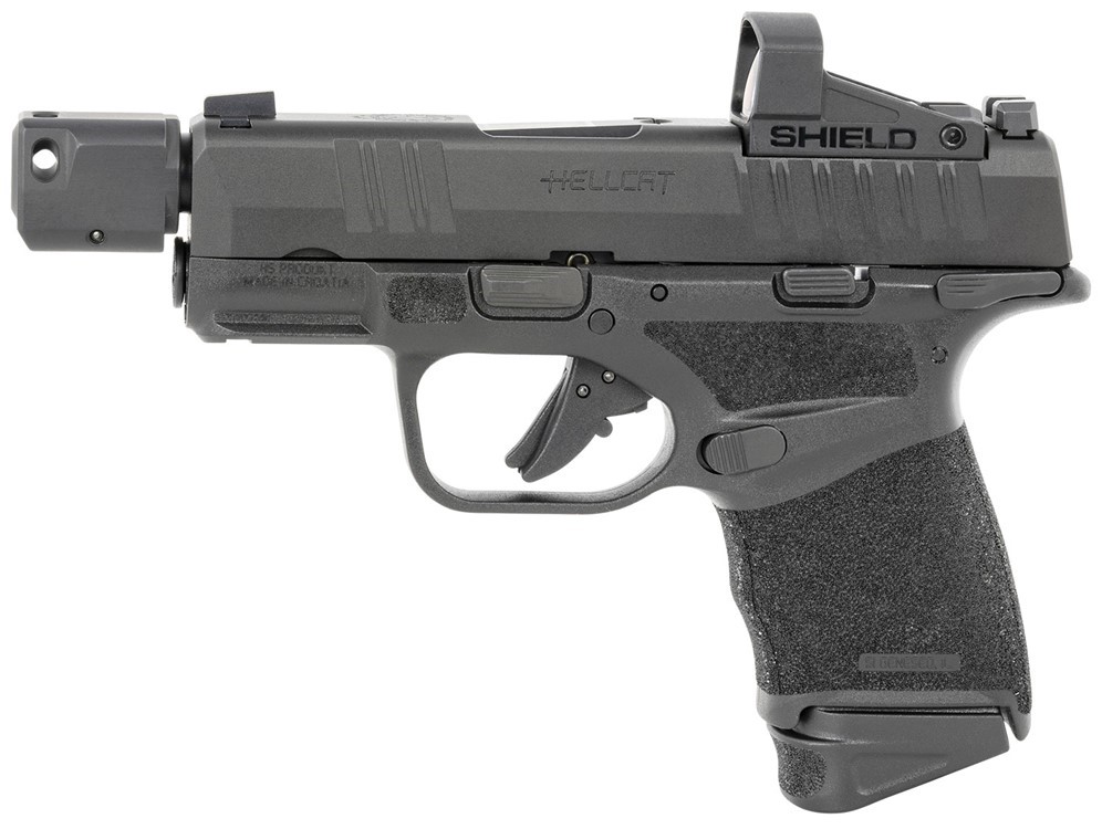 Springfield Armory Hellcat RDP w/Shield SMSC 9mm Luger Pistol 3.80 MS HC938-img-1