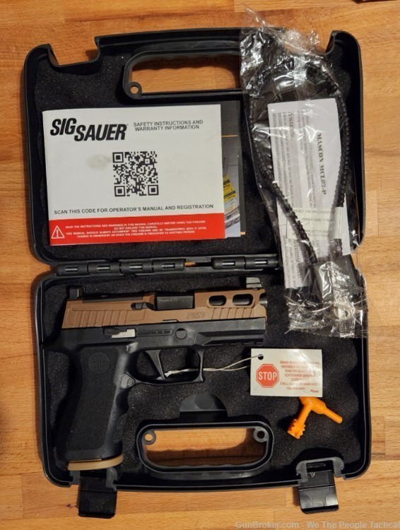Sig Sauer P320 X-Comp. 9mm Striker Semi-Auto Pistol 15+1 or 10+1 SOLDOUT-img-4