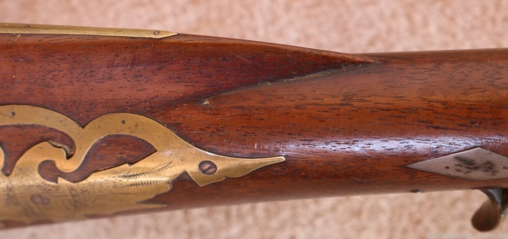 Rare Pennsylvania Built Kentucky long rifle full stock take down model -img-13