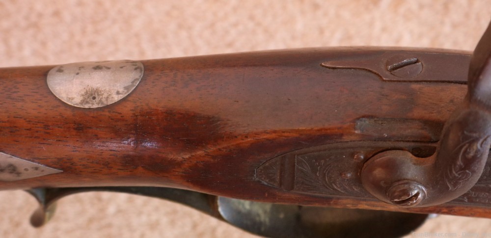 Rare Pennsylvania Built Kentucky long rifle full stock take down model -img-14