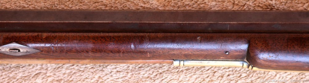 Rare Pennsylvania Built Kentucky long rifle full stock take down model -img-27