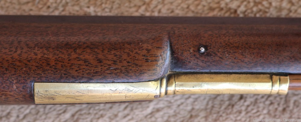 Rare Pennsylvania Built Kentucky long rifle full stock take down model -img-21
