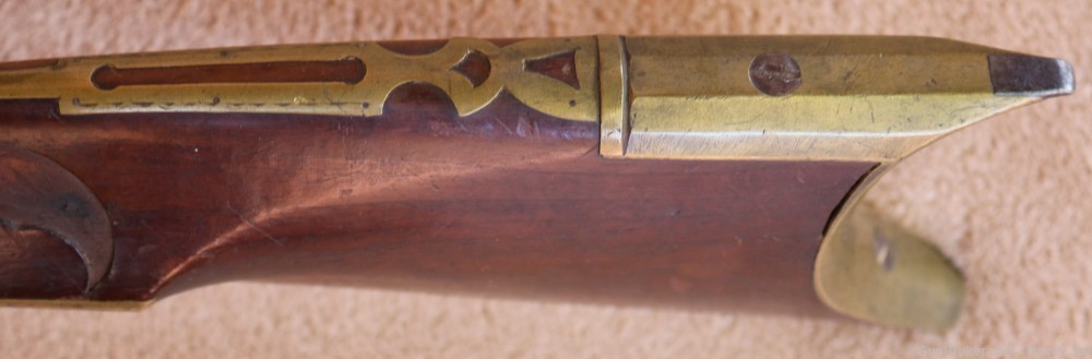 Rare Pennsylvania Built Kentucky long rifle full stock take down model -img-31