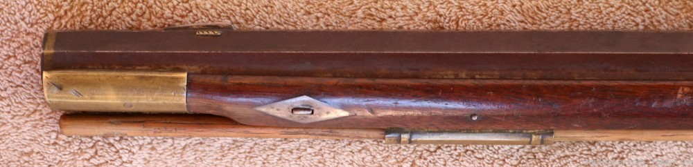Rare Pennsylvania Built Kentucky long rifle full stock take down model -img-29