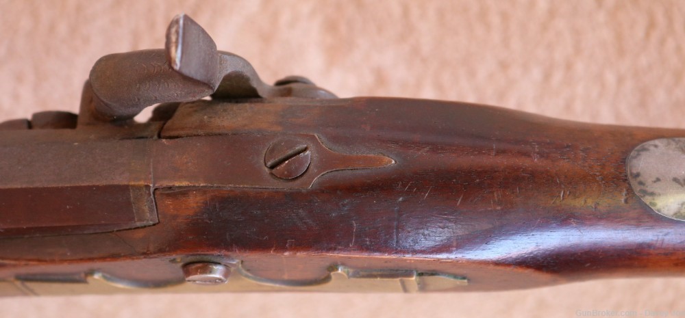 Rare Pennsylvania Built Kentucky long rifle full stock take down model -img-33