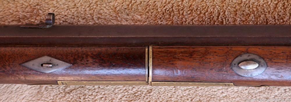 Rare Pennsylvania Built Kentucky long rifle full stock take down model -img-26