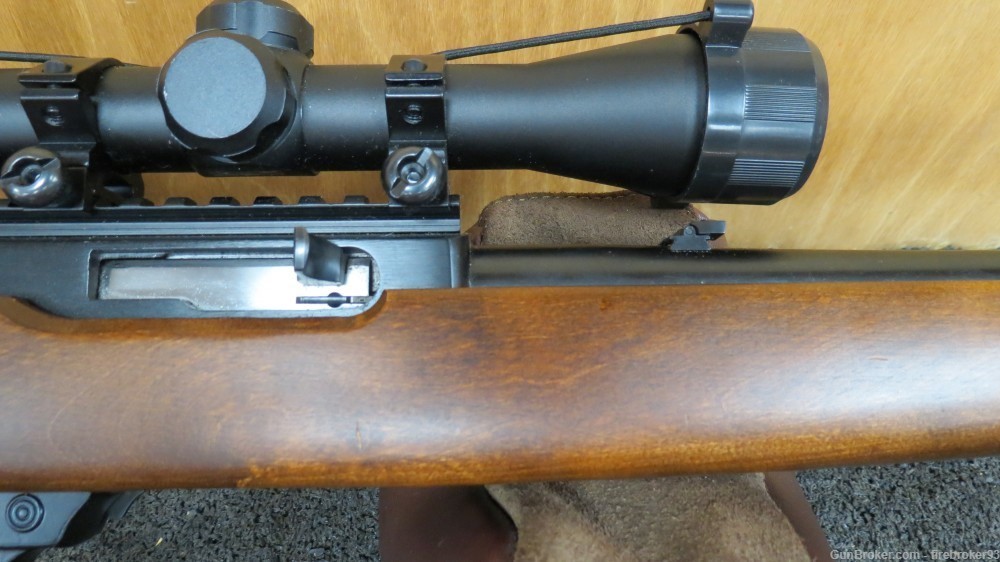 Ruger 10/22 carbine 22lr semi-auto rifle w/10rd mag & scope-img-7