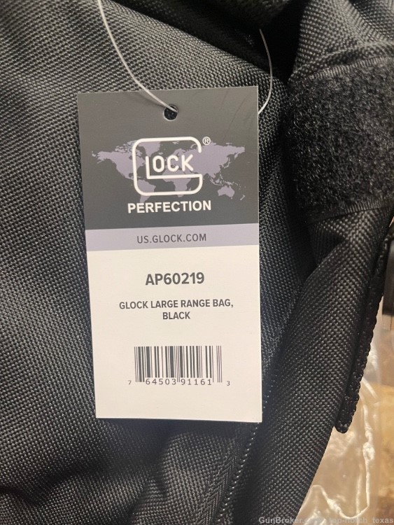 NEW Glock Range Bag (4 pistol) black OEM Glock Merch Sale! NIB-img-1