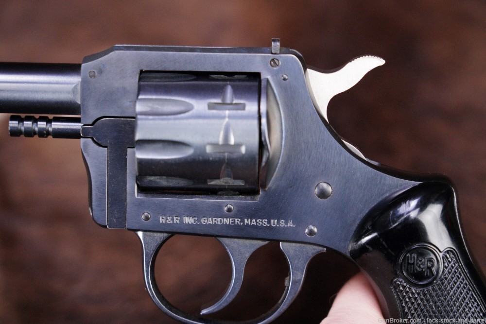 Harrington & Richardson H&R 929 .22 Long Rifle LR SA/DA Revolver 1980 NO CA-img-9
