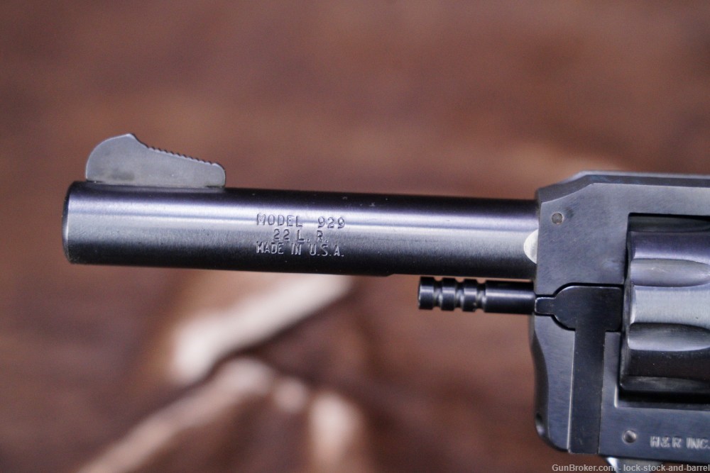 Harrington & Richardson H&R 929 .22 Long Rifle LR SA/DA Revolver 1980 NO CA-img-10