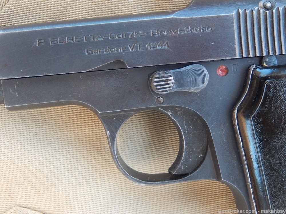 WWII WW2 BERETTA 1935 M 1935 EXCELLENT CONDITION -img-9