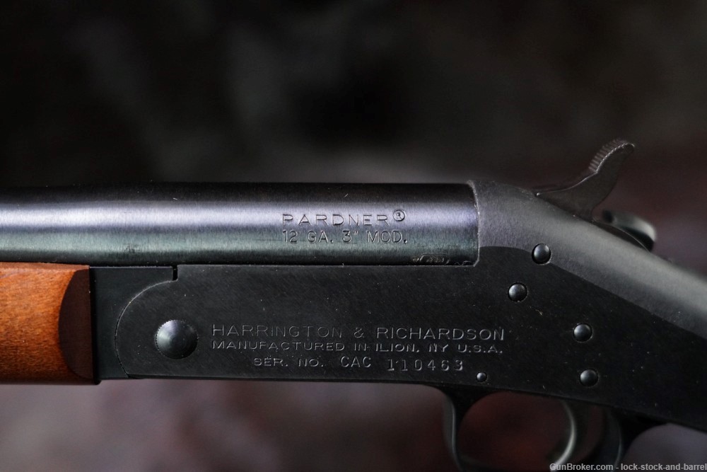 Harrington & Richardson H&R Pardner 12 GA 27.5” Single Shot Shotgun -img-22